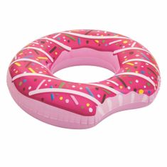 Bestway Dětský velký nafukovací kruh Donut 107 cm růžový