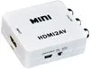 Konvertor HDMI na AV - analógové kompozitné video + audio