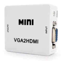 HADEX Konvertor VGA na HDMI, HD720P/FULLHD1080P