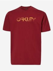 Oakley Tričká s krátkym rukávom pre mužov Oakley - vínová S