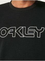 Mikiny bez kapuce pre mužov Oakley - čierna, fialová S