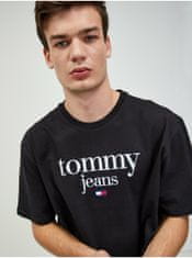 Tommy Jeans Čierne pánske tričko Tommy Jeans S