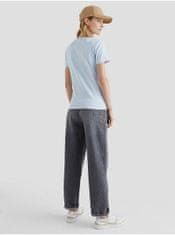 Tommy Hilfiger Basic tričká pre ženy Tommy Hilfiger - svetlomodrá XS