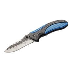 Herbertz 588212 jednoručný vreckový nôž 8,6cm, plast a hliník, čierno-modrá