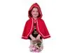 Plášť s kapucňou červená čiapočka- detská