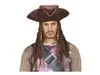 Pirátsky klobúk s vrkočmi