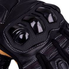 W-TEC Kožené moto rukavice Flanker Farba čierna, Veľkosť M