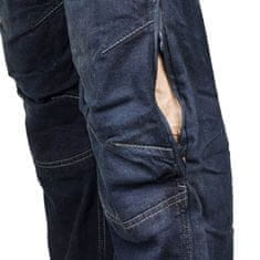 W-TEC Pánske moto jeansy Pawted s nepremokavou membránou Farba tmavomodrá, Veľkosť M