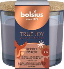 Bolsius Sviečka bolsius True Joy Secret Forest, vonná, 66/83 mm, v skle