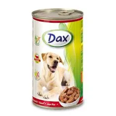 DAX konzerva pre psov 1240g s hovädzím