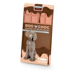 Duvo+ DOG CHOC Salmon 100g čokoláda pre psov bez cukru s lososom