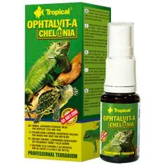 TROPICAL Ophtalvit-A Chelonia 15ml bylinný balzam pre oči a kožu pre plazy