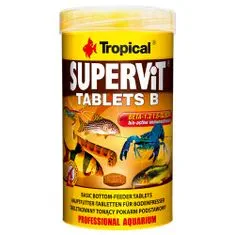 TROPICAL Supervit Tablets B 250ml/150g 830ks krmivo pre ryby dna