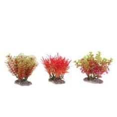 Zolux Sada umelých rastlín 6ks Small 18cm typ A