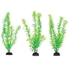 PENN PLAX Umelé rastliny 20,3cm zelené 6ks sada