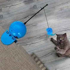 EBI COOCKOO FOXY modrá elektronická hračka pre mačky