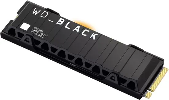 Western Digital WD SSD Black SN850X, M.2 - 2TB + chladič (WDS200T2XHE)