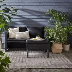 Flair Kusový koberec Lipari Salerno Grey – na von aj na doma 120x170