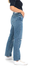 Calvin Klein Dámske džínsy Straight Fit J20J2193301BJ (Veľkosť 25/32)