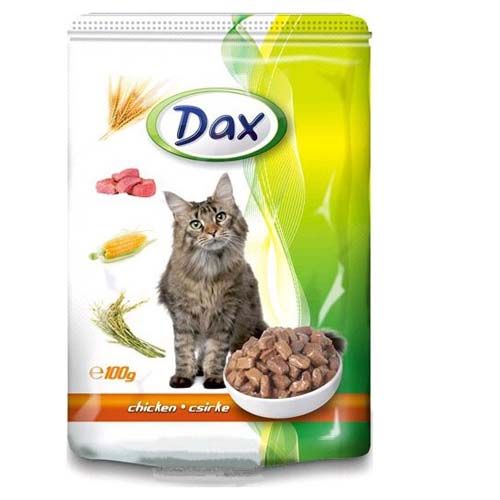 DAX kapsička pre mačky 100g kuracia