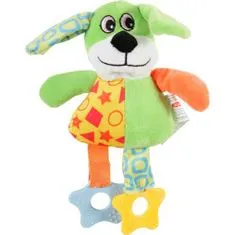Zolux DOG plyšová hračka pre šteňatá 20x7,5x22,5cm zelená