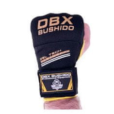 DBX BUSHIDO Gélové rukavice DBX žlté S/M