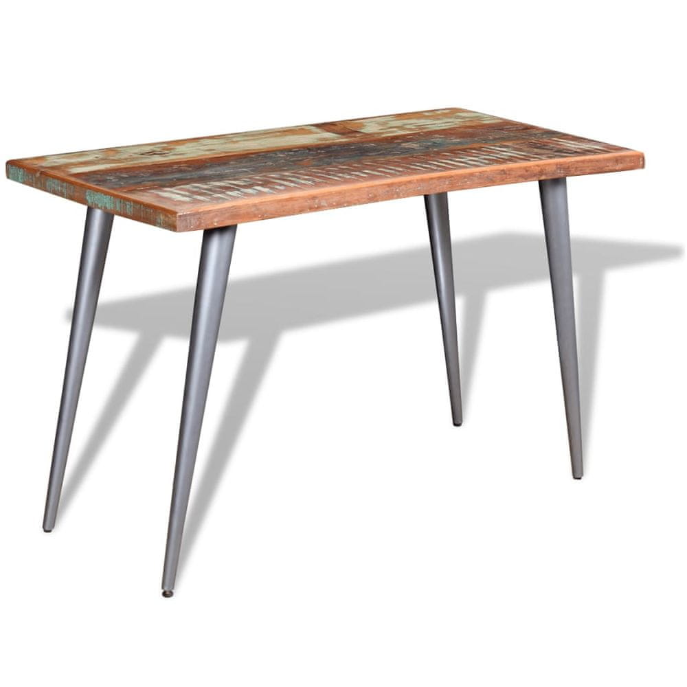 Petromila vidaXL Jedálenský stôl, recyklovaný masív 120x60x76 cm