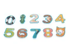 Aga Penová hračka do kúpeľa s písmenami a číslami