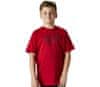 Detské tričko Youth Legacy Ss Tee - Flame Red veľ. YXL