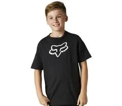 FOX Detské tričko Youth Legacy Ss Tee Black veľ. YXL