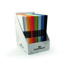 Durable Obal s klipom DURACLIP Original 2200 box 70ks mix farieb