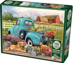 Cobble Hill Puzzle Dodávka s kvetinami 1000 dielikov