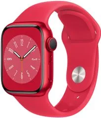 Watch Series 8, 41 mm (PRODUCT)RED Aluminium Case with (PRODUCT)RED Sport Band MNP73CS/A