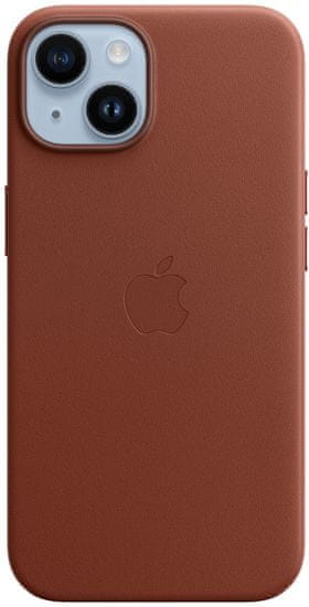 Apple iPhone 14 Leather Case with MagSafe - Umber, MPP73ZM/A