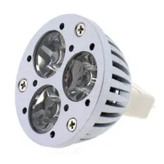 Max LED žiarovka MR16 3x1W - čistá biela