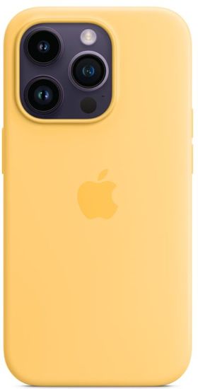 Apple iPhone 14 Pro Silicone Case with MagSafe - Sunglow, MPTM3ZM/A