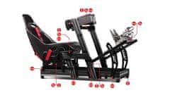 Next Level Racing F-GT ELITE Aluminium - Wheel Plate, závodný kokpit pre F1/GT/Hybrid