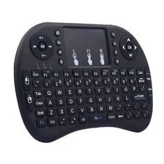Northix Bezdrôtová mini klávesnica – QWERTY (čierna) 