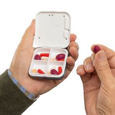 Northix Krabička na pilulky s alarmom - Pilly 