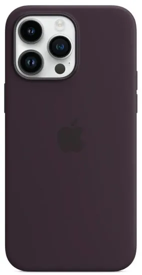 Apple iPhone 14 Pro Max Silicone Case with MagSafe - Elderberry, MPTX3ZM/A - zánovné