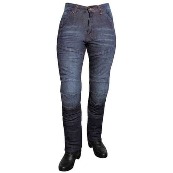 ROLEFF Dámske jeansové moto nohavice ROLEFF Aramid Lady Farba modrá, Veľkosť 40/4XL
