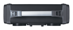 LENCO SPR-100 - Prenosný Boombox s vysokým výkonom, FM rádio, USB, micro SD, Bluetooth, odolný proti striekajúcej vode.