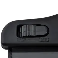 Northix Vodotesná taška na mobil - čierna 