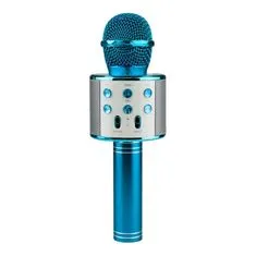 Northix KTV - Bezdrôtový Karaoke Mikrofón - Modrý 
