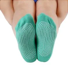 Northix 2x Protišmykové ponožky na jogu - šedé 