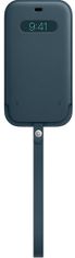 Apple kožený návlek s MagSafe pro iPhone 12 Pro Max, modrá