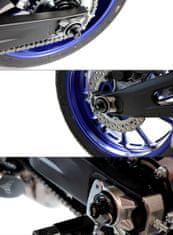 SEFIS Padacie protektory na predné a zadné koleso pre Yamaha MT-07 / TRACER / XSR 2014-2022