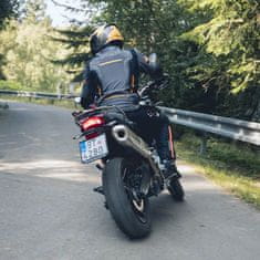 W-TEC Pánska moto bunda Brandon Farba čierna-fluo žltá, Veľkosť S