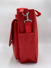 Klarion Červená štýlová retro školská taška na knihy s britským motívom Lily