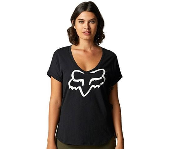 FOX Dámské tričko Boundary Ss Top Black
